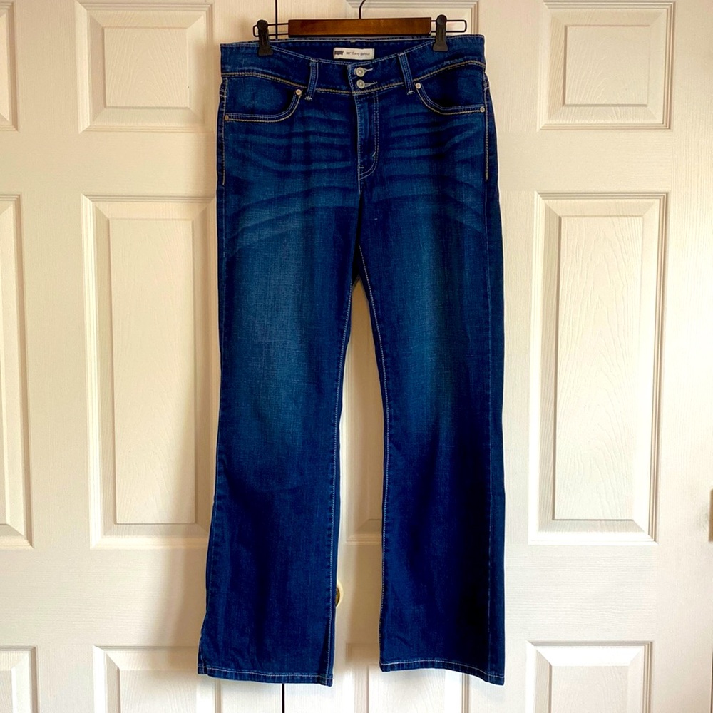 Levi 529 curvy bootcut jeans, womens 14